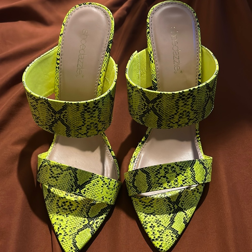 Snake Skin Heels